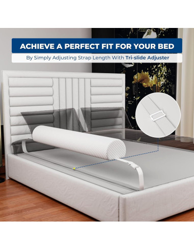 Bumper de Cama Peekabi para Niños 132x13 cm Ajustable