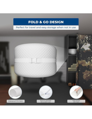 Bumper de Cama Peekabi para Niños 132x13 cm Ajustable