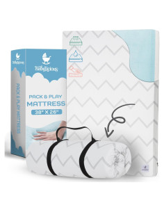 Colchón impermeable Babylicious para Pack and Play 96.5x66cm