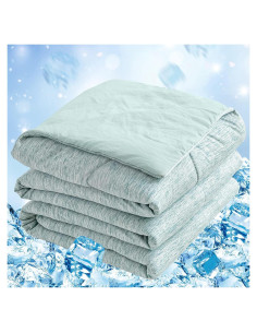 Edredón Refrigerante CHOSHOME Rey Verde 243.84x304.8 cm