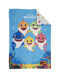 Juego de Cama Baby Shark 4 Piezas - Edredón Reversible 2