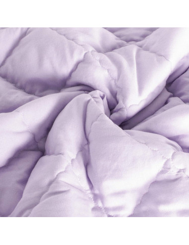 Colcha Microfibra FLXXIE Lavable para Niños 99x119 cm Púrpura