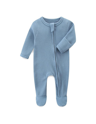 Pijama para Bebé Jomixa Algodón Orgánico 0-3 Meses Azul