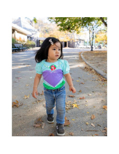 Bodies de Manga Corta Disney Princess con Diadema 0-24 Meses 2