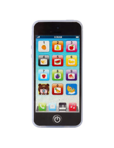 Teléfono Educativo Cooplay Yphone 1:1 Negro para Bebés