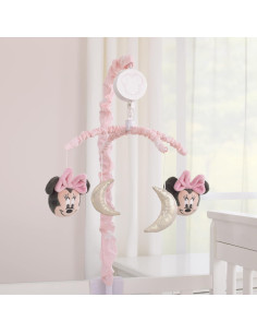 Móvil Musical Disney Minnie Mouse Rosa 21.6x73.7 cm 2