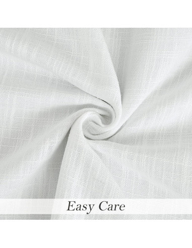 Cortinas Blackout Central Park 50x84" 2 Paneles Blanco Crema