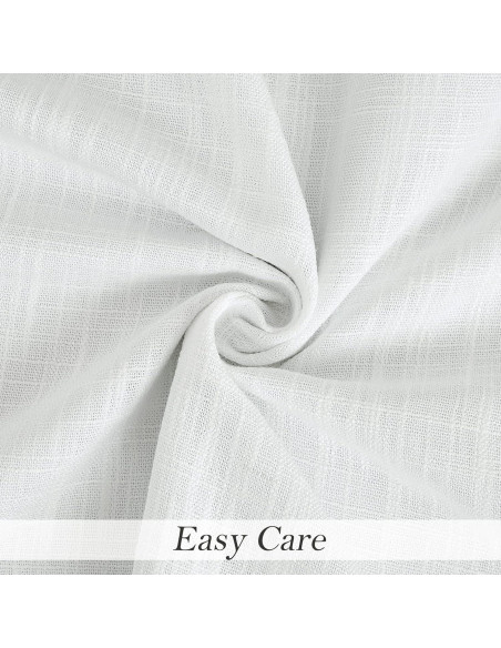 Cortinas Blackout Central Park 50x84" 2 Paneles Blanco Crema