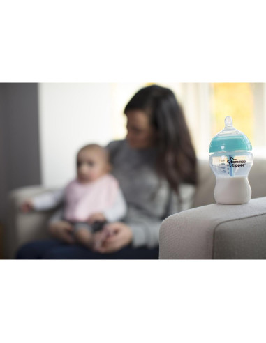 Juego de Inicio Bebés Tommee Tippee Anti-Cólico 4 Botellas 266ml 148ml