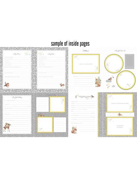 Libro de Memorias del Bebé Holoary - 76 Páginas Coloridas