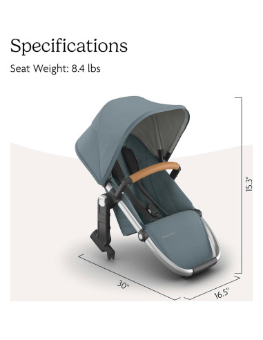 UPPAbaby RumbleSeat V3 Asiento Inferior para Cochecito - Callum