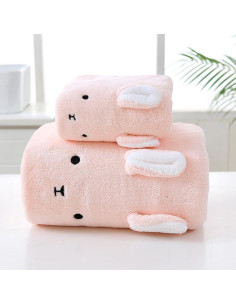 Toallas de Baño con Capucha PRESH para Niños - 3 Unidades 145x69 cm 2