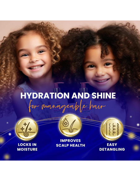 Champú y Gel de Baño Baby Hair 295 ml - Sin Sulfatos, Fresa