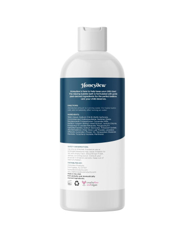 Baño de Burbujas Calmante Honeydew 473 ml - Niños con Aloe y Lavanda