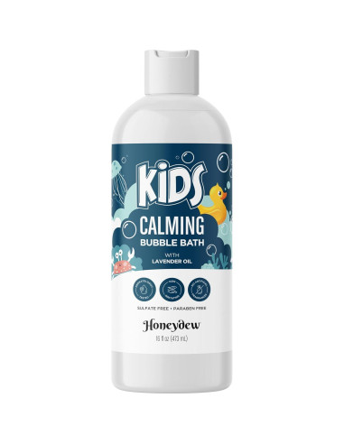 Baño de Burbujas Calmante Honeydew 473 ml - Niños con Aloe y Lavanda