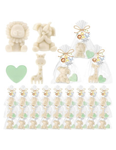 Juego de Jabones de Safari Demissle 20 Piezas Baby Shower