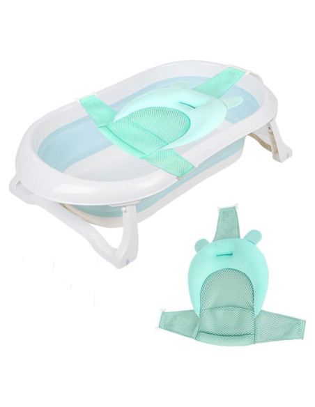 Cojín Flotante para Baño de Bebé Haozaikeji Malla Transpirable Cojín Flotante para Baño de Bebé Haozaikeji Malla Transpirable