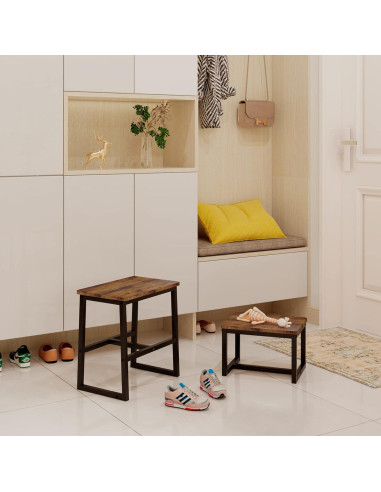 Escalera 3 en 1 iTsst de Madera 2 Peldaños 227kg Marrón