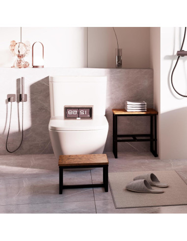 Escalera 3 en 1 iTsst de Madera 2 Peldaños 227kg Marrón