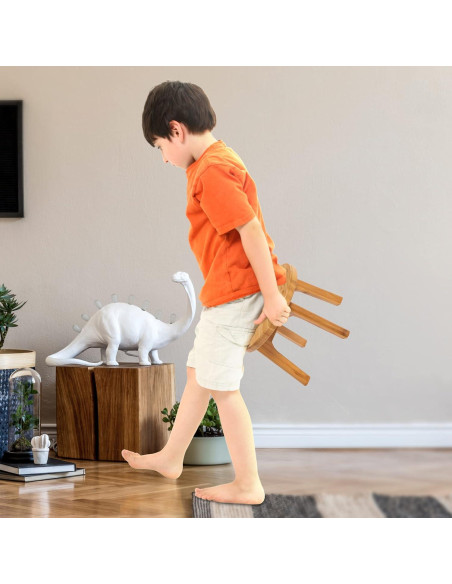 Taburete de Bambú GOBAM 18.5 cm - Resistente hasta 136 kg