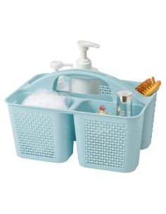 Caddy de Ducha Portátil UUJOLY, Organizador Azul 31x22x14 cm