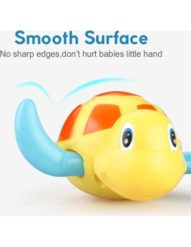 Juguetes de Baño Tortuga Nadadora YiTTOO para Niños 1-5 Años