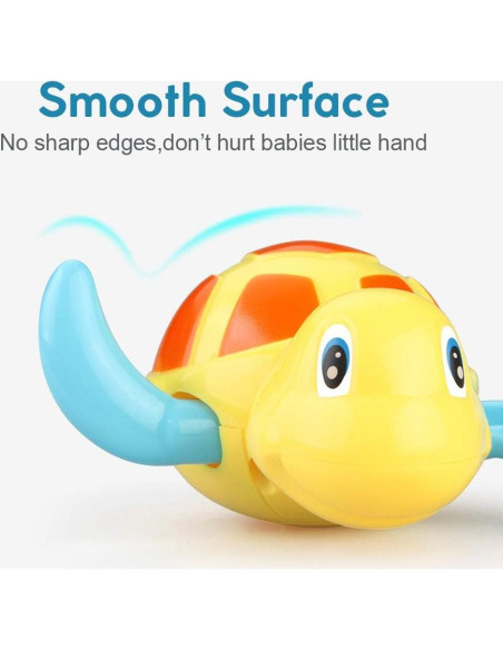 Juguetes de Baño Tortuga Nadadora YiTTOO para Niños 1-5 Años