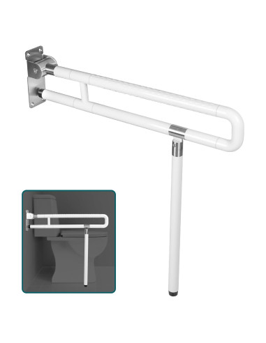 Barra de Agarre Plegable INNOLIFE 75 cm Antideslizante Blanca