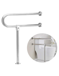 Barra de Agarre para Baño Zelen 76.2 cm Acero Inoxidable