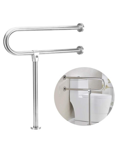 Barra de Agarre para Baño Zelen 76.2 cm Acero Inoxidable