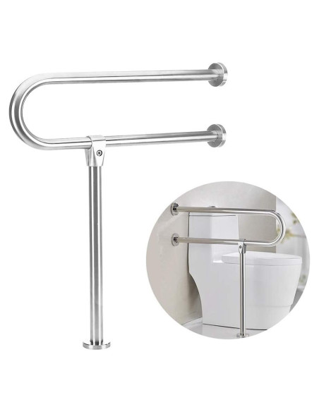 Barra de Agarre para Baño Zelen 76.2 cm Acero Inoxidable