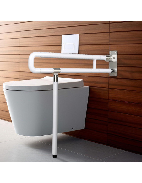 Barra de Agarre Plegable INNOLIFE 75 cm Antideslizante Blanca