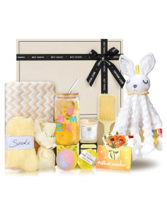 Juego de Regalo para Nuevas Mamás Sysmie - 11 Piezas de Spa y Bebé