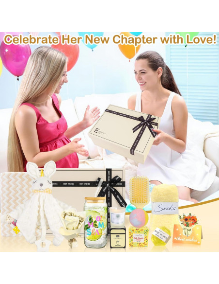 Juego de Regalo para Nuevas Mamás Sysmie - 11 Piezas de Spa y Bebé