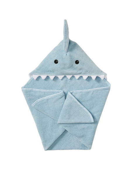 Conjunto de Baño Baby Aspen Tiburón 4 Piezas Azul