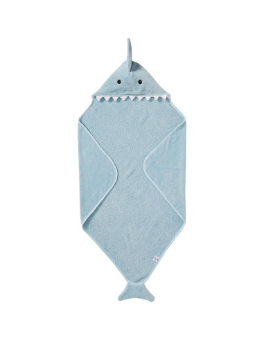 Conjunto de Baño Baby Aspen Tiburón 4 Piezas Azul