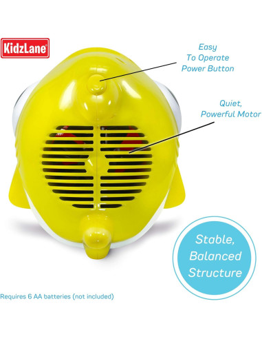 Máquina de Burbujas Kidzlane Tiburón - Juguete para Niños