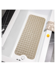 Alfombra de Baño Antideslizante Wirhao 99x40.6cm Marrón