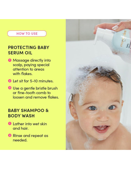 Paquete Cuidado Costra Láctea Bebés Evereden - Champú y Aceite Paquete Cuidado Costra Láctea Bebés Evereden - Champú y Aceite