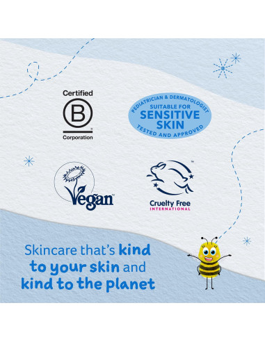 Champú para Niños Childs Farm 500 ml - Piel Sensible, Fresa y Menta