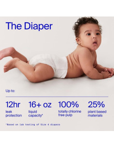 Kit Pañales Recién Nacido Coterie 186u + Toallitas 672u Hipoalergénicas 2