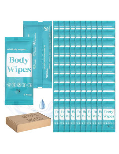 Toallitas Corporales Desechables Threlaco 300 Pcs Aloe