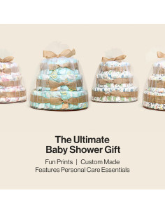 Pastel de Pañales Deluxe The Honest Company Tamaño 1 70 Pzas 2