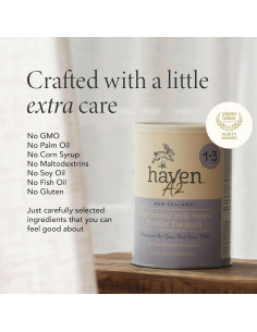 Fórmula para Niños Haven A2 de Leche de Vaca 400g - Probioticos 2