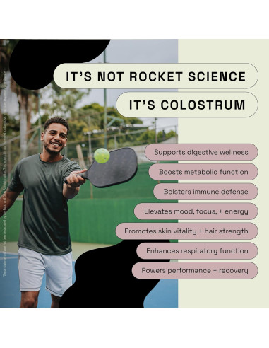 Polvo de Calostro Bovina MOOVE 120g - Soporte Inmunológico Natural