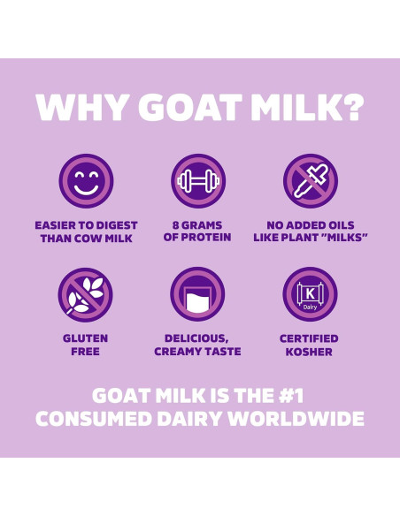 Leche de Cabra en Polvo Entera Meyenberg 340g - Paquete de 6