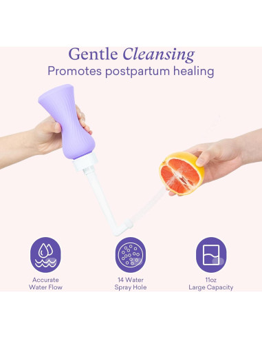 Botella Peri al Revés PurComfy 325 ml para Cuidado Postparto