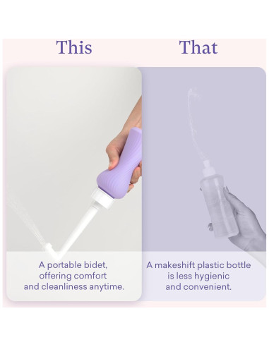 Botella Peri al Revés PurComfy 325 ml para Cuidado Postparto