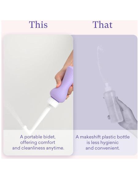 Botella Peri al Revés PurComfy 325 ml para Cuidado Postparto