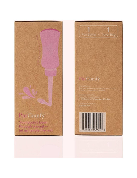 Botella Peri al Revés PurComfy 325 ml para Cuidado Postparto
